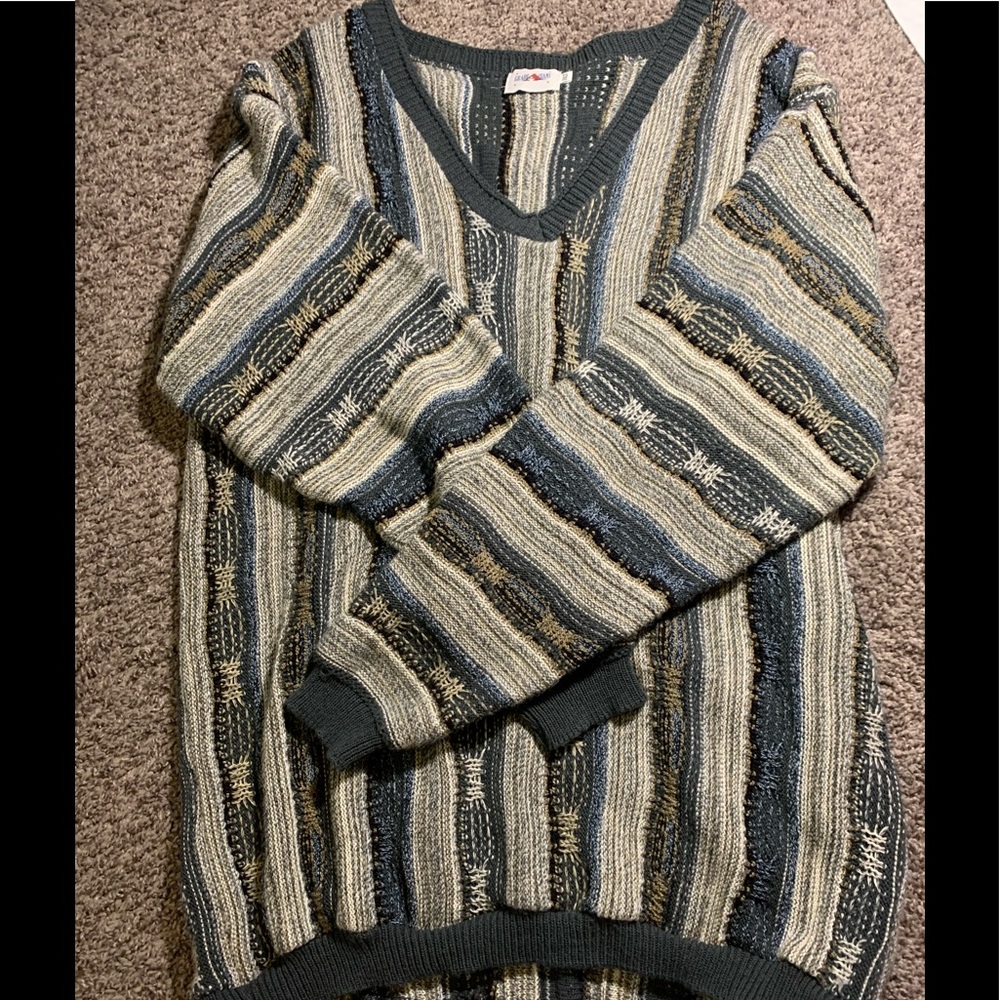 Vintage Striped Sweater
